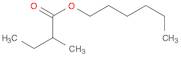 Butanoic acid, 2-methyl-, hexyl ester