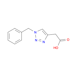 1H-1,2,3-Triazole-4-acetic acid, 1-(phenylmethyl)-