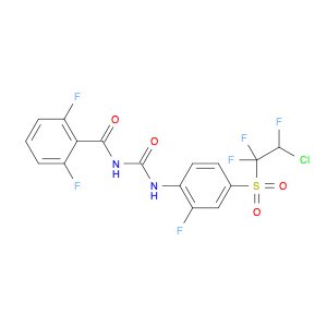Benzamide, N-[[[4-[(2-chloro-1,1,2-trifluoroethyl)sulfonyl]-2-fluorophenyl]amino]carbonyl]-2,6-dif…