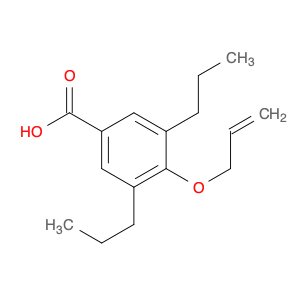 Benzoic acid, 4-(2-propen-1-yloxy)-3,5-dipropyl-