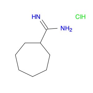 Cycloheptanecarboximidamide HCl