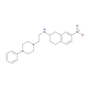 1-Piperazineethanamine, 4-phenyl-N-(1,2,3,4-tetrahydro-7-nitro-2-naphthalenyl)-