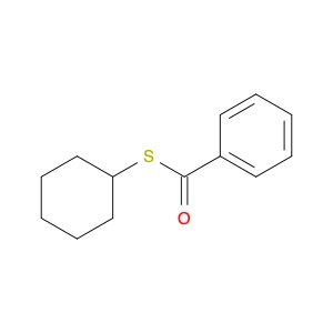 Benzenecarbothioic acid, S-cyclohexyl ester