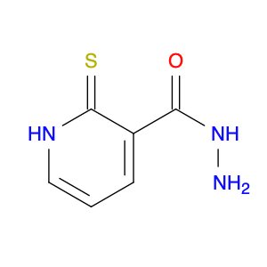 3-Pyridinecarboxylicacid, 1,2-dihydro-2-thioxo-, hydrazide