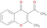 4H-1-Benzopyran-4-one, 3-acetyl-2-methyl-