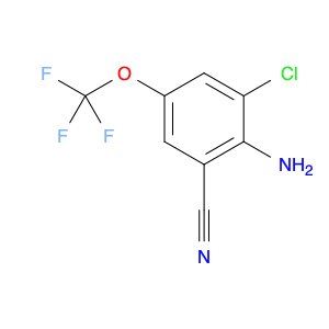 2-amino-3-chloro-5-(trifluoromethoxy)benzonitrile