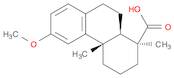 1-Phenanthrenecarboxylic acid, 1,2,3,4,4a,9,10,10a-octahydro-6-methoxy-1,4a-dimethyl-, (1S,4aS,10a…