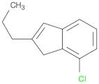 1H-Indene, 7-chloro-2-propyl-