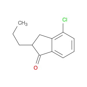 4-Chloro-2-propyl-2,3-dihydro-1H-inden-1-one