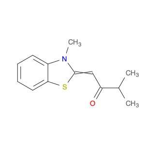 2-BUTANONE, 3-METHYL-1-(3-METHYL-2(3H)-BENZOTHIAZOLYLIDENE)-
