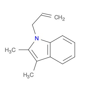 1H-Indole, 2,3-dimethyl-1-(2-propen-1-yl)-