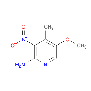 2-Pyridinamine, 5-methoxy-4-methyl-3-nitro-