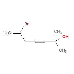 6-Hepten-3-yn-2-ol, 6-bromo-2-methyl-