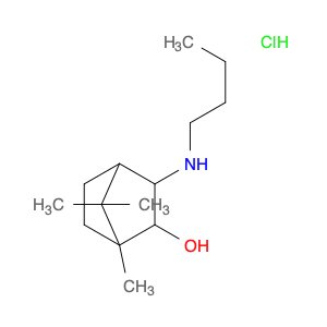 Bicyclo[2.2.1]heptan-2-ol, 3-(butylamino)-1,7,7-trimethyl-, hydrochloride (1:1)