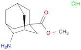 Tricyclo[3.3.1.13,7]decane-1-carboxylic acid, 4-amino-, methyl ester, hydrochloride (1:1), stereoi…