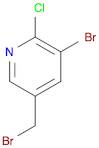 Pyridine, 3-bromo-5-(bromomethyl)-2-chloro-