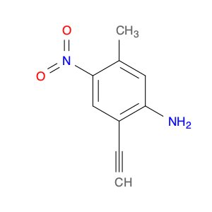 2-Ethynyl-5-methyl-4-nitrobenzenamine