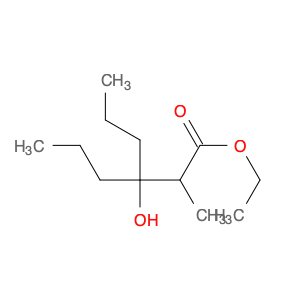 Hexanoic acid, 3-hydroxy-2-methyl-3-propyl-, ethyl ester