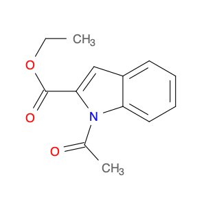 1H-Indole-2-carboxylic acid, 1-acetyl-, ethyl ester