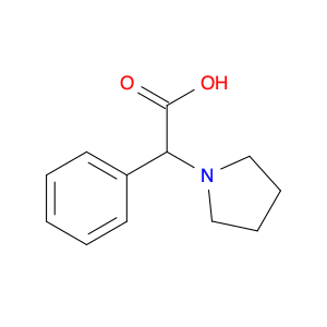 1-Pyrrolidineacetic acid, α-phenyl-