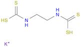 Carbamodithioic acid, N,N'-1,2-ethanediylbis-, potassium salt (1:2)