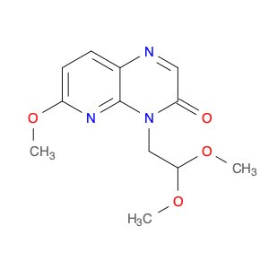 4-(2,2-Dimethoxyethyl)-6-methoxypyrido[2,3-b]pyrazin-3(4H)-one