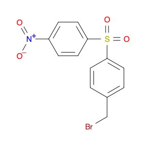 Benzene, 1-(bromomethyl)-4-[(4-nitrophenyl)sulfonyl]-