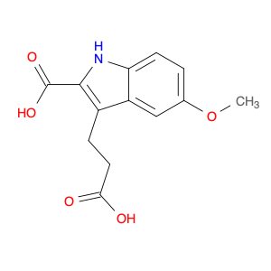 1H-Indole-3-propanoic acid, 2-carboxy-5-methoxy-