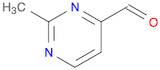 4-Pyrimidinecarboxaldehyde, 2-methyl-