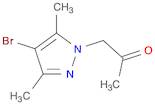 2-Propanone, 1-(4-bromo-3,5-dimethyl-1H-pyrazol-1-yl)-