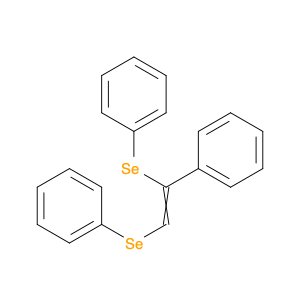 Benzene, 1,1'-[(1-phenyl-1,2-ethenediyl)bis(seleno)]bis- (9CI)