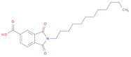 1H-Isoindole-5-carboxylic acid, 2-dodecyl-2,3-dihydro-1,3-dioxo-