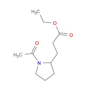 2-Pyrrolidinepropanoic acid, 1-acetyl-, ethyl ester