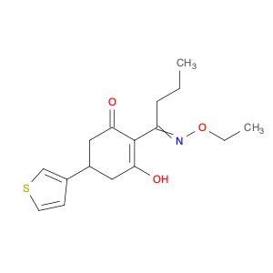 2-Cyclohexen-1-one, 2-[1-(ethoxyimino)butyl]-3-hydroxy-5-(3-thienyl)-