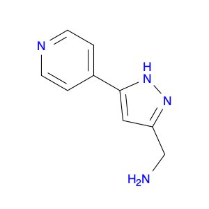 (5-(Pyridin-4-yl)-1H-pyrazol-3-yl)methanamine