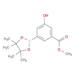 Benzoic acid, 3-hydroxy-5-(4,4,5,5-tetramethyl-1,3,2-dioxaborolan-2-yl)-, methyl ester