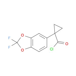 Cyclopropanecarbonyl chloride, 1-(2,2-difluoro-1,3-benzodioxol-5-yl)-