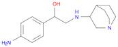 Benzenemethanol, 4-amino-α-[(1-azabicyclo[2.2.2]oct-3-ylamino)methyl]-