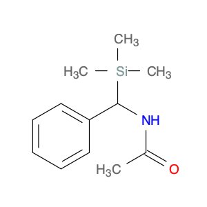 Acetamide, N-[phenyl(trimethylsilyl)methyl]-