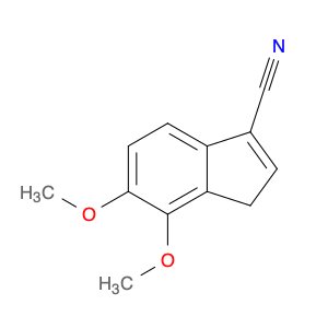 1H-Indene-3-carbonitrile, 6,7-dimethoxy-