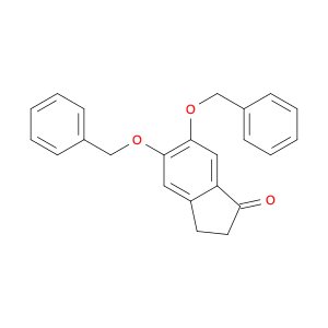 1H-Inden-1-one, 2,3-dihydro-5,6-bis(phenylmethoxy)-