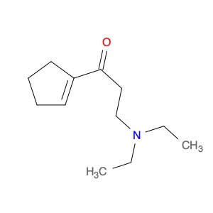 1-Propanone, 1-(1-cyclopenten-1-yl)-3-(diethylamino)-