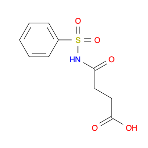 Butanoic acid, 4-oxo-4-[(phenylsulfonyl)amino]-