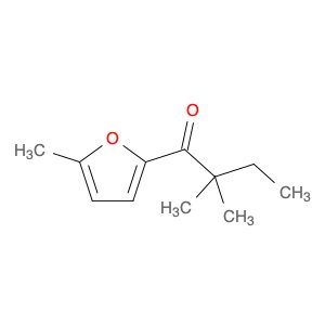 1-Butanone, 2,2-dimethyl-1-(5-methyl-2-furanyl)-