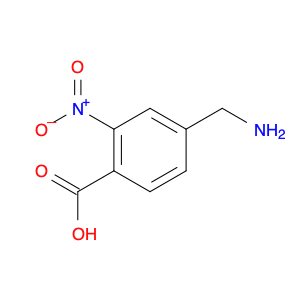 Benzoic acid, 4-(aminomethyl)-2-nitro-