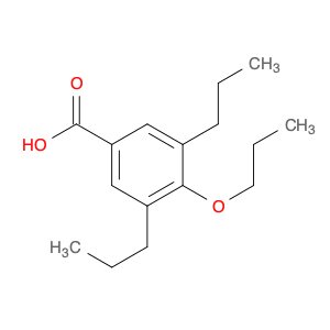 Benzoic acid, 4-propoxy-3,5-dipropyl-