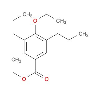 Benzoic acid,4-ethoxy-3,5-dipropyl-, ethyl ester