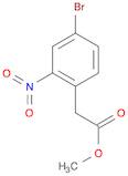 Benzeneacetic acid, 4-bromo-2-nitro-, methyl ester