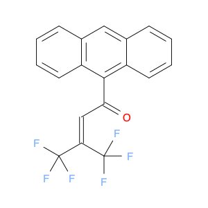 2-Buten-1-one, 1-(9-anthracenyl)-4,4,4-trifluoro-3-(trifluoromethyl)-