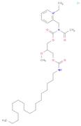 Pyridinium, 2-(2-acetyl-6-methoxy-3,9-dioxo-4,8-dioxa-2,10-diazaoctacos-1-yl)-1-ethyl-, chloride (…